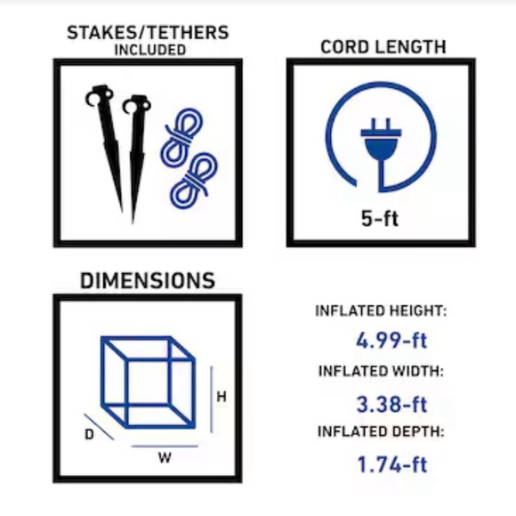 Universal Despicable Me 4.99-ft Lighted Minion Christmas Inflatable - Picture 2 of 6